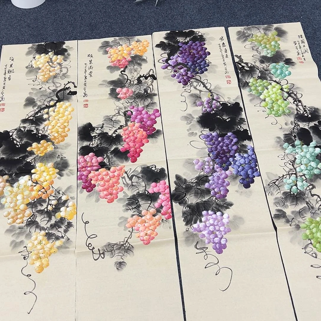 国画纯手绘作品欣赏