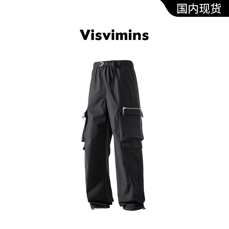 【品牌撤柜清仓】Visvimins工装裤男春秋季运动休闲户外冲锋裤子