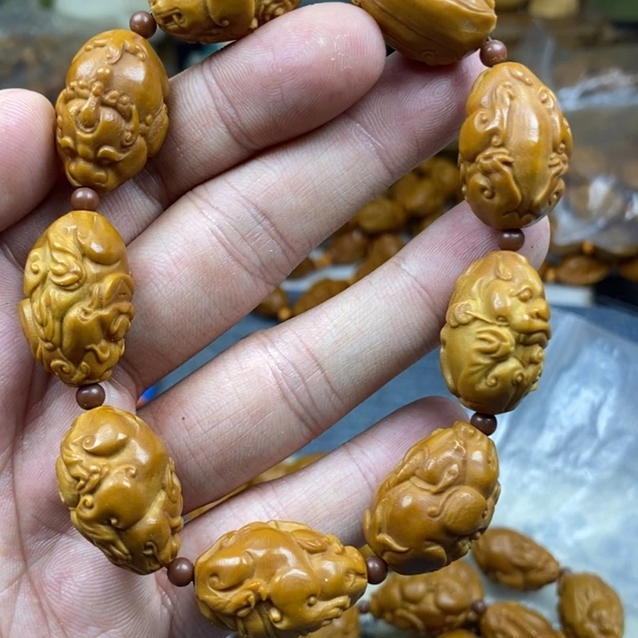 橄榄核手串/手链橄榄核雕工艺手串