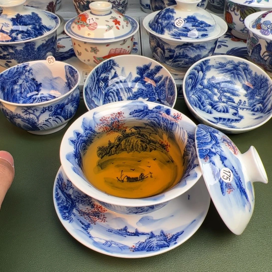 纯手工纯手绘茶具75
