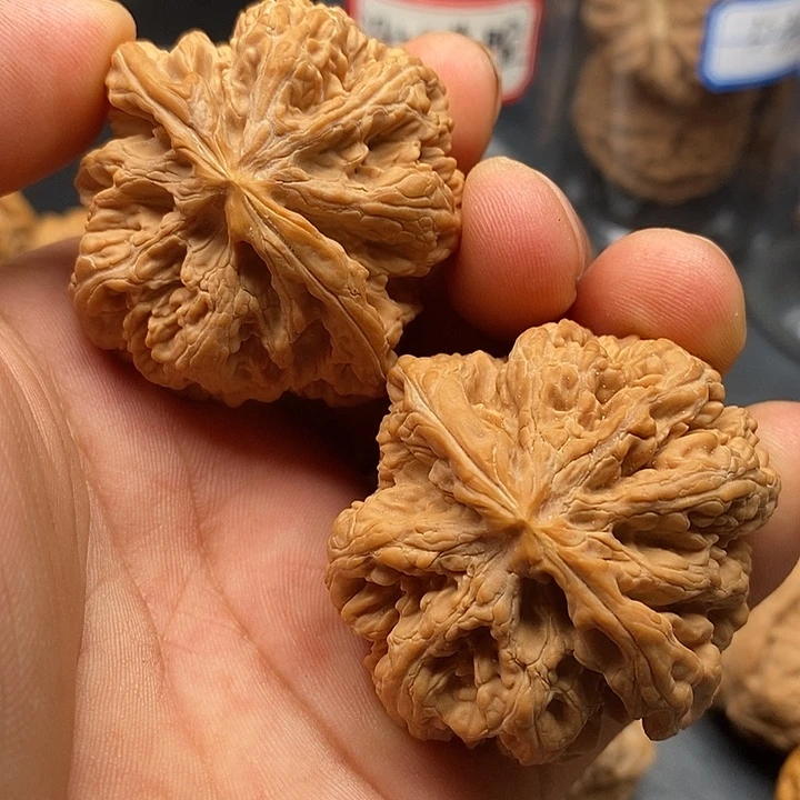 文玩核桃把件粗筋47