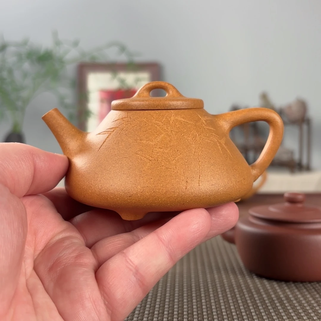 T***C茶壶紫砂微瑕黄龙山原矿紫砂壶