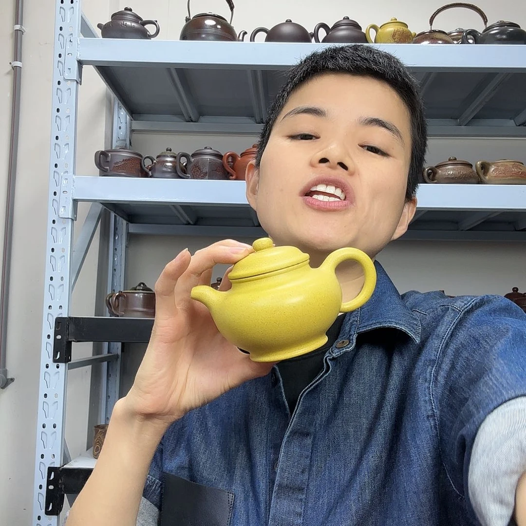 紫砂茶壶民间手艺人全手工制作