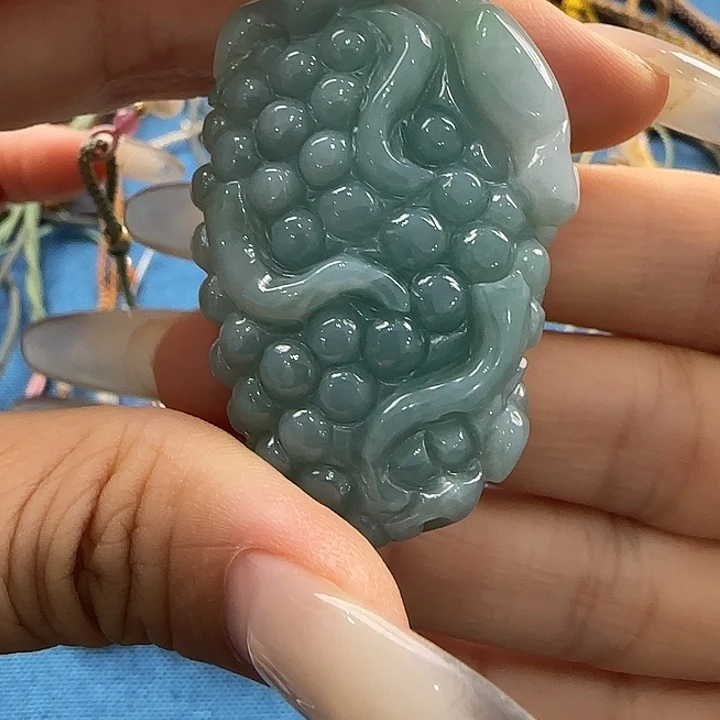 颈饰未镶嵌翡翠天然翡翠未镶嵌