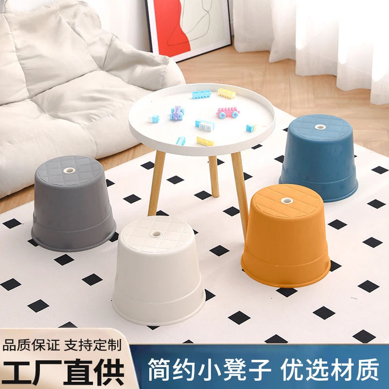 家居客厅椅子浴室加厚桌子幼儿园宝宝餐椅塑料防滑家用小凳子