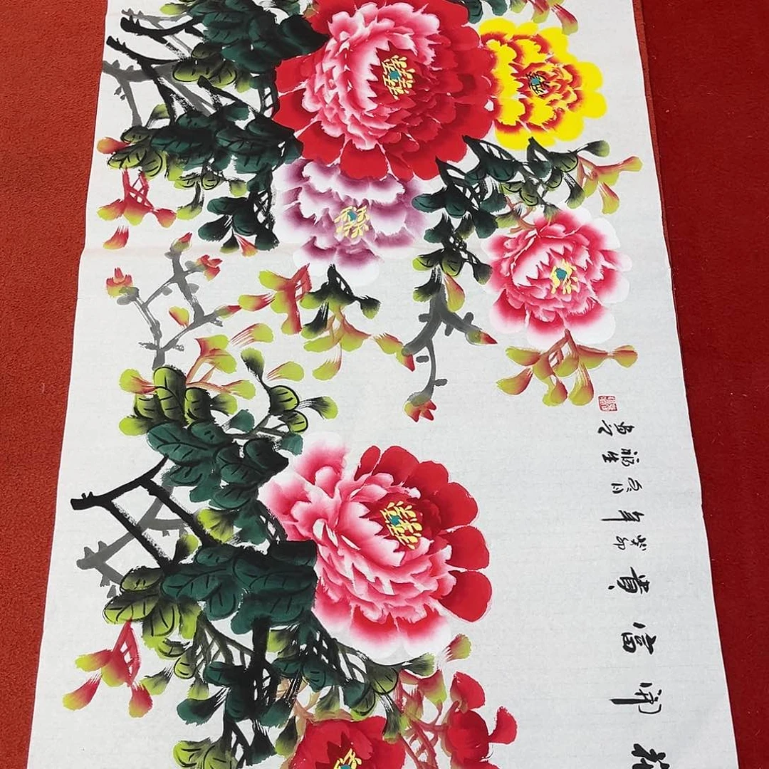 国画手绘国画作品