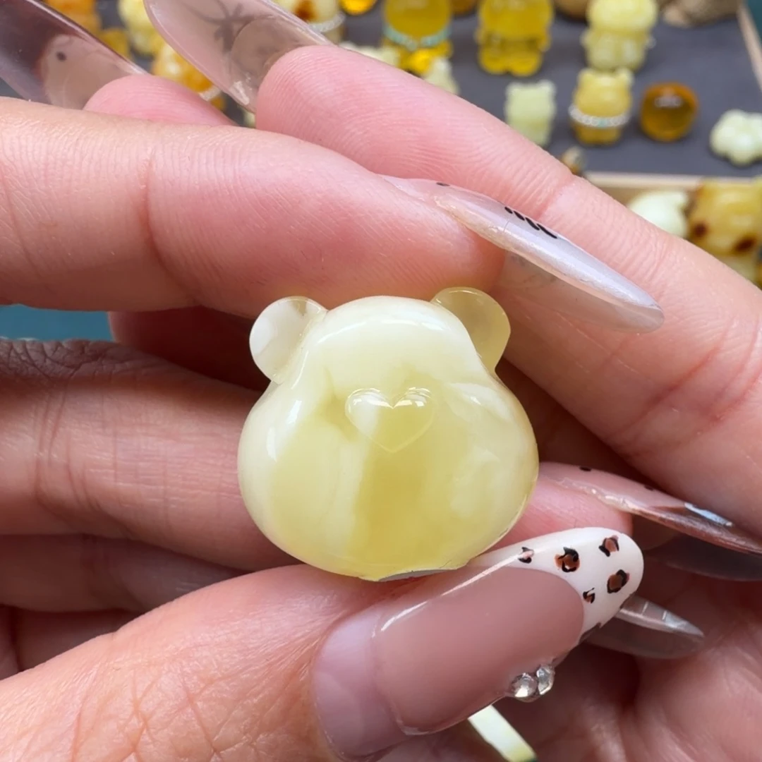 琥珀未镶嵌裸石蜜蜡