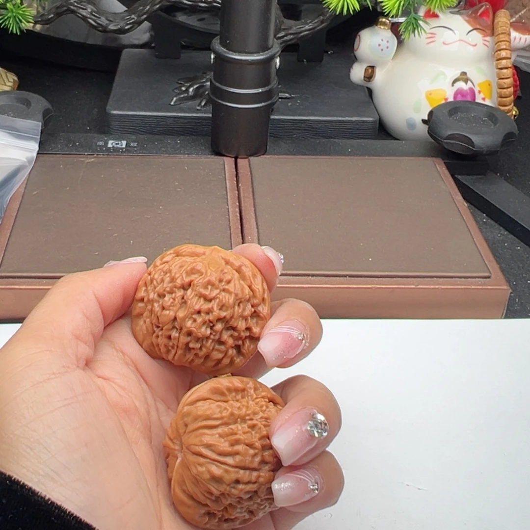 文玩核桃把件莲花39