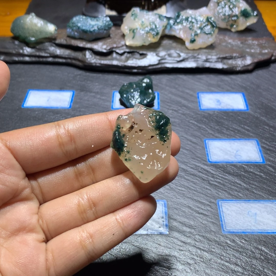 未镶嵌玛瑙/玉髓珠宝奇石