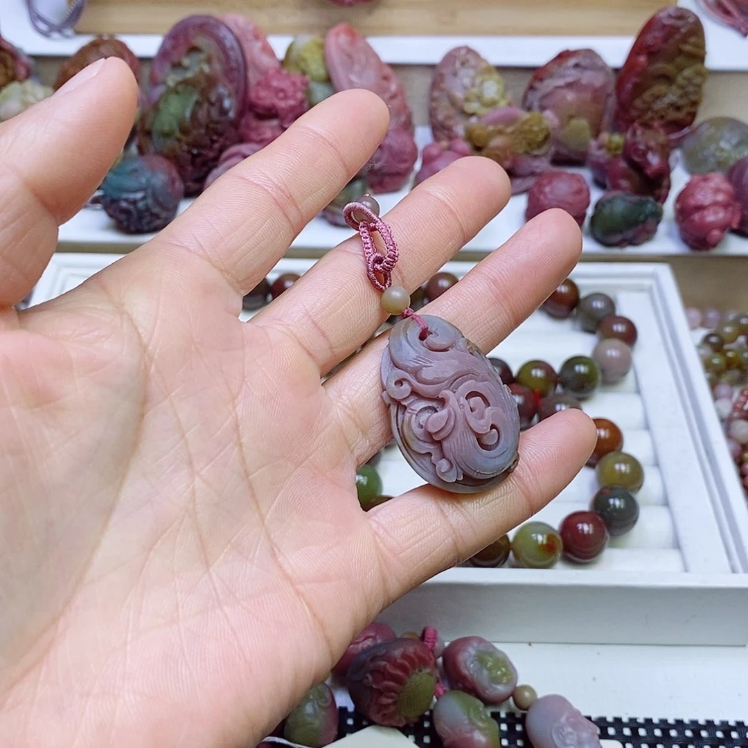 玛瑙/玉髓盐源玛瑙未镶嵌