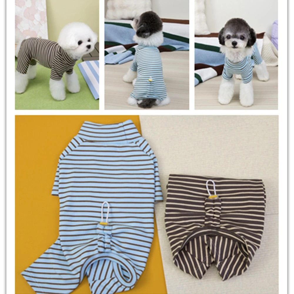 狗狗衣服宠物服装小型犬猫咪秋冬保暖舒适25德绒抽绳四腿家居服