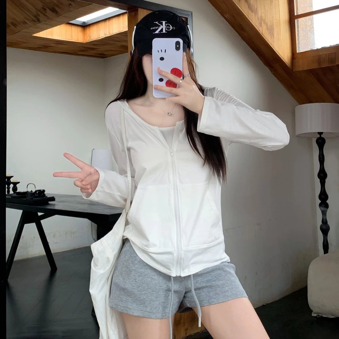 2025年大码女装新款休闲风显瘦短外套夏季薄款罩衫上衣3328