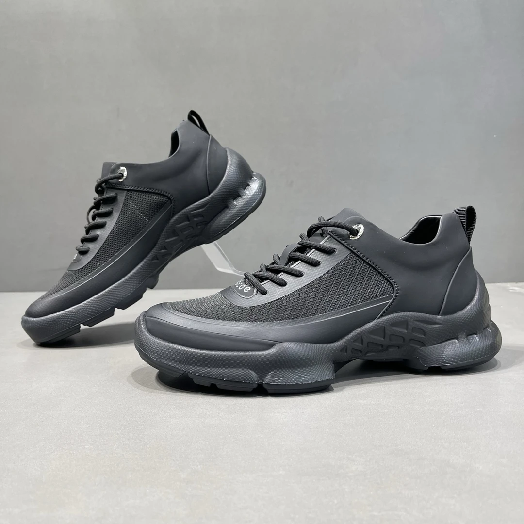 欧丽龙男鞋精品夏季户外运动潮鞋优质滴塑网面透气超轻底休闲鞋