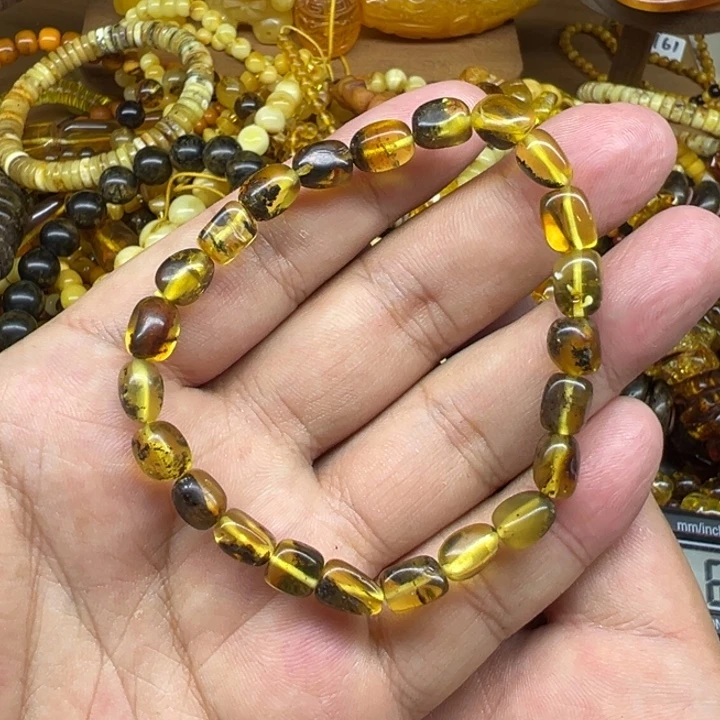 琥珀未镶嵌珠宝奇石