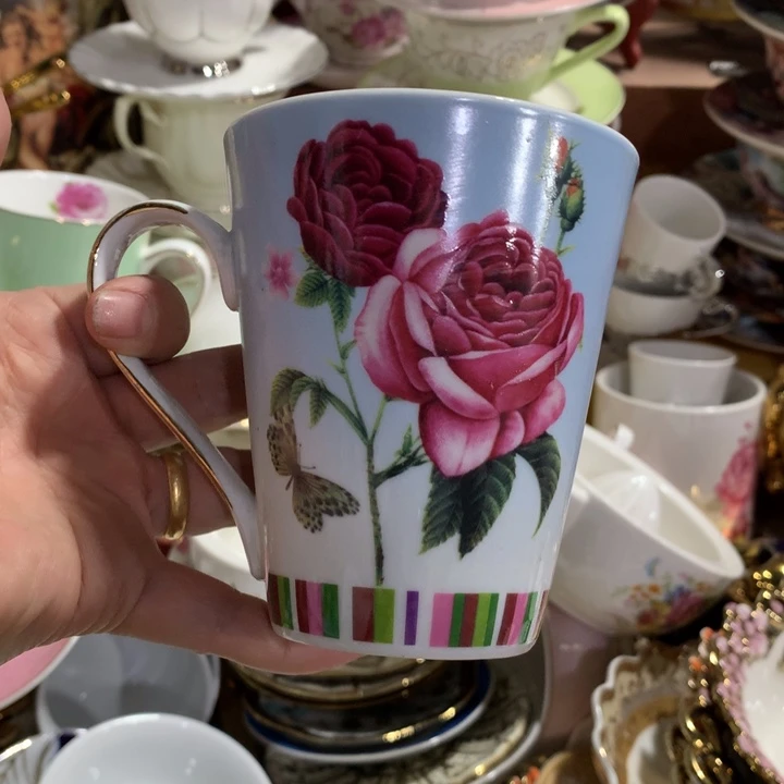 瓷片微瑕陶瓷处理介意请慎拍280毫升