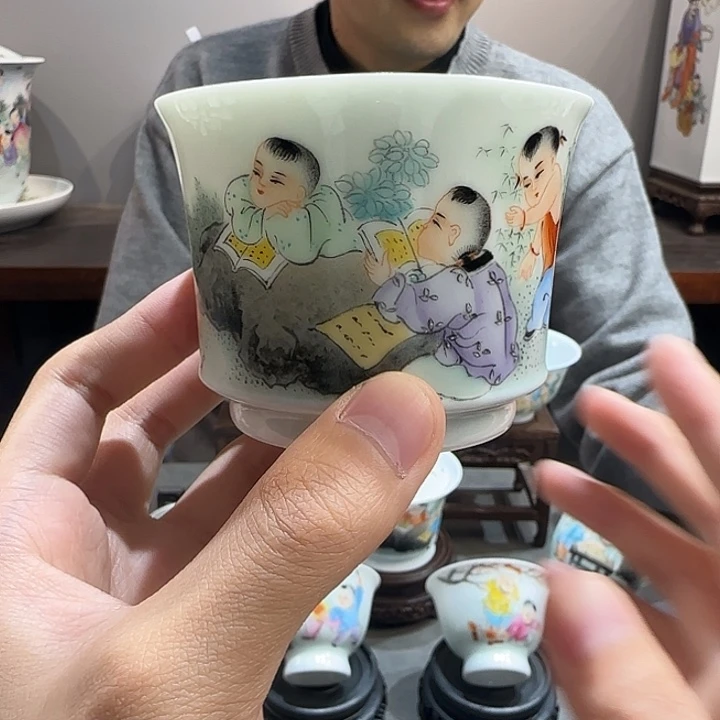 景德镇陶瓷手工手绘艺术品