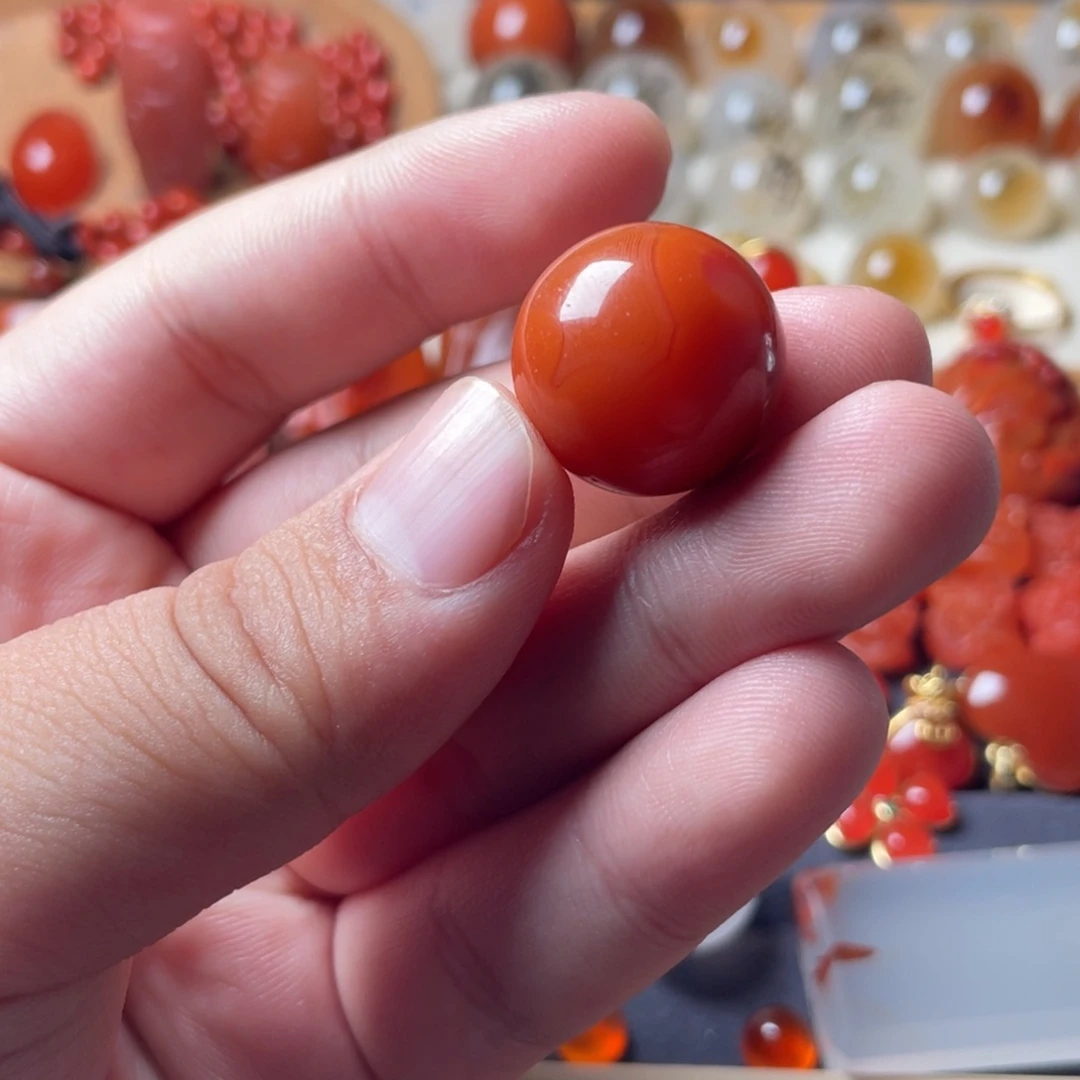 南红玛瑙未镶嵌吊坠