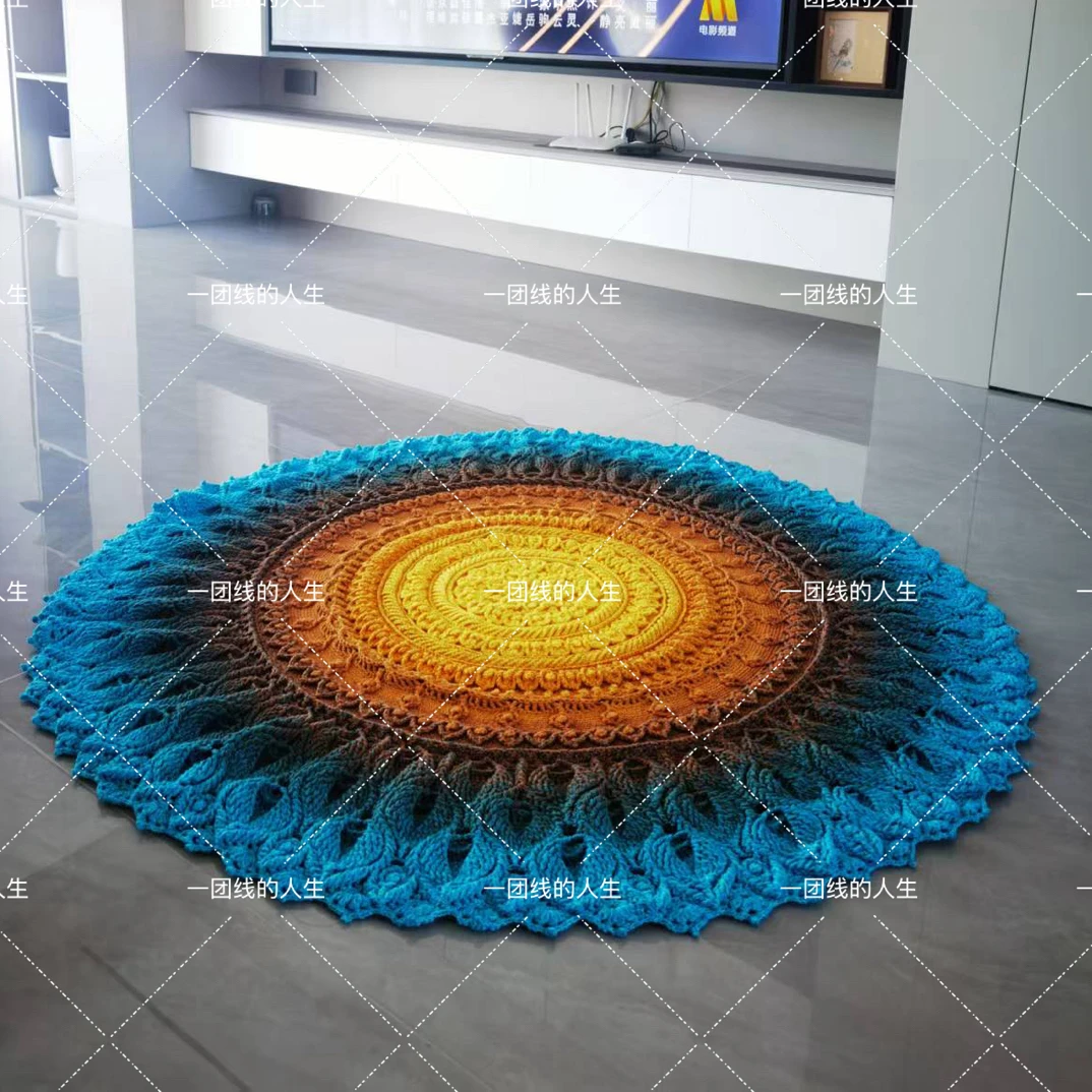 大芙莉枝图片色同款线材送教程棉线编织