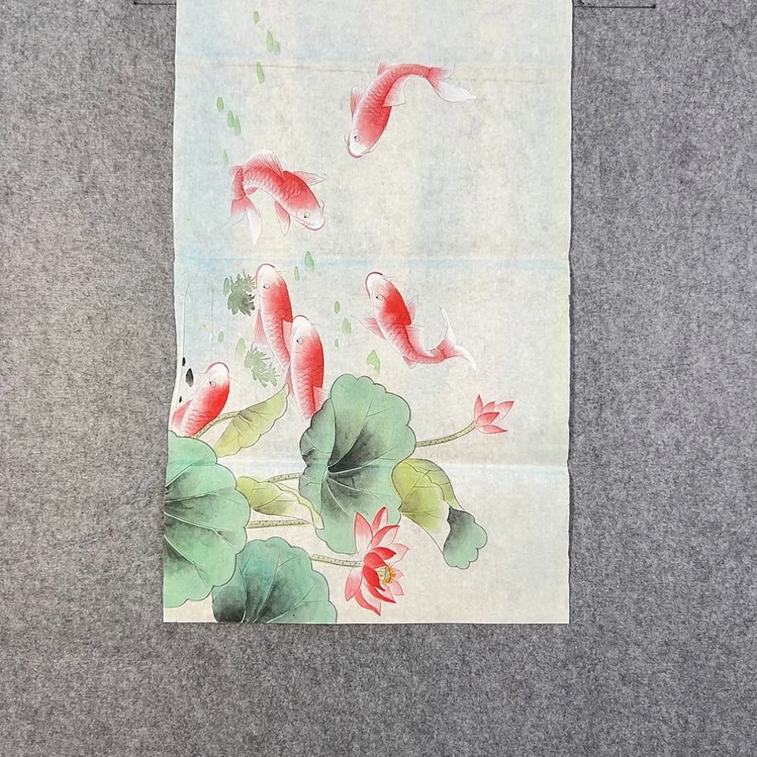 国画254 花鸟在此鸣叫时还要一