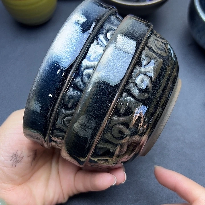 茶盏建窑建盏主人杯