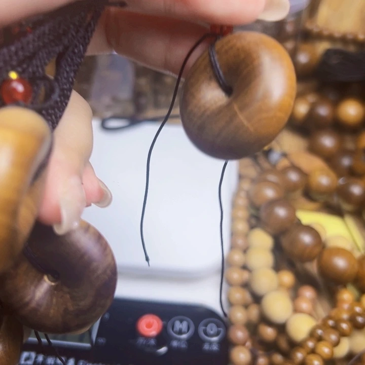 檀香木其他老山檀香沉水平安扣