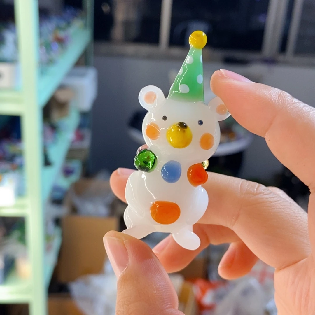 手工艺品琉璃小熊