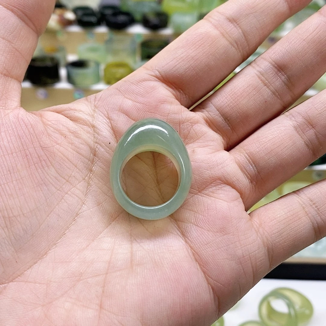 岫玉天然玉石未镶嵌T**t