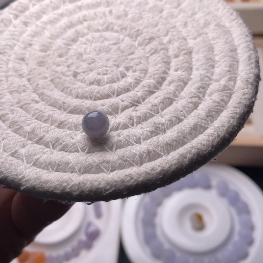 未镶嵌手链翡翠卡8烟灰紫