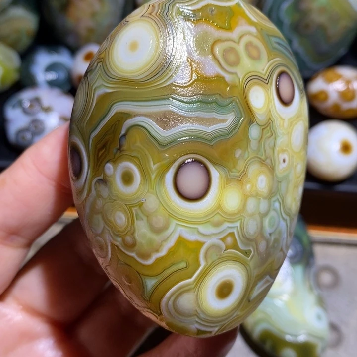 未镶嵌玛瑙/玉髓珠宝半成品154