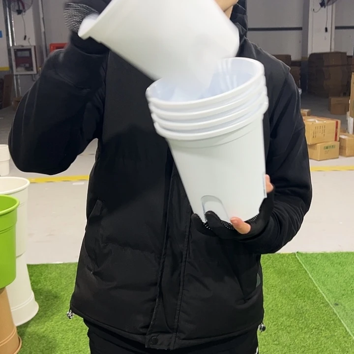 清仓圆控口18高18白色5只无托