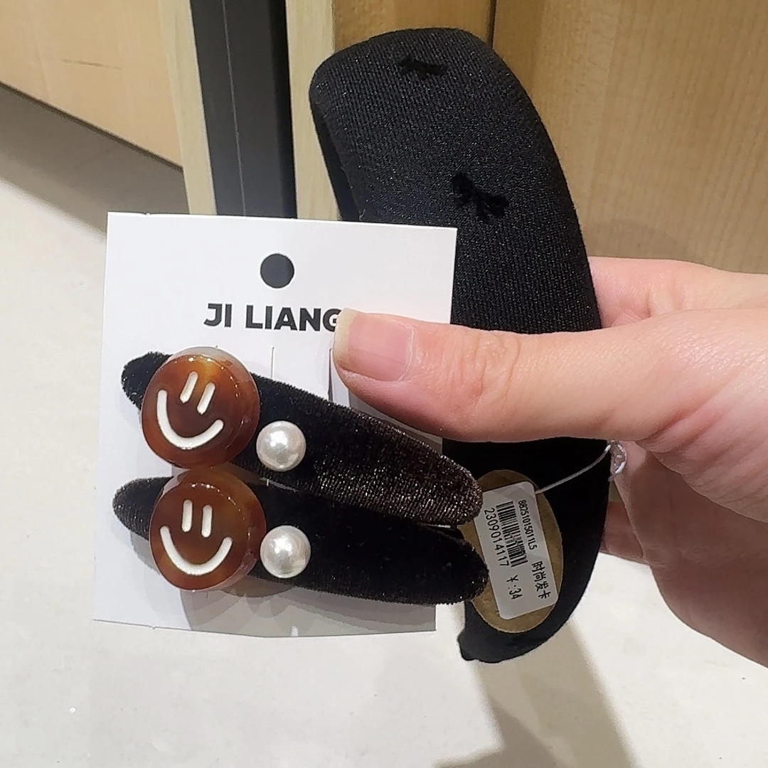 非金属发箍夹子一对