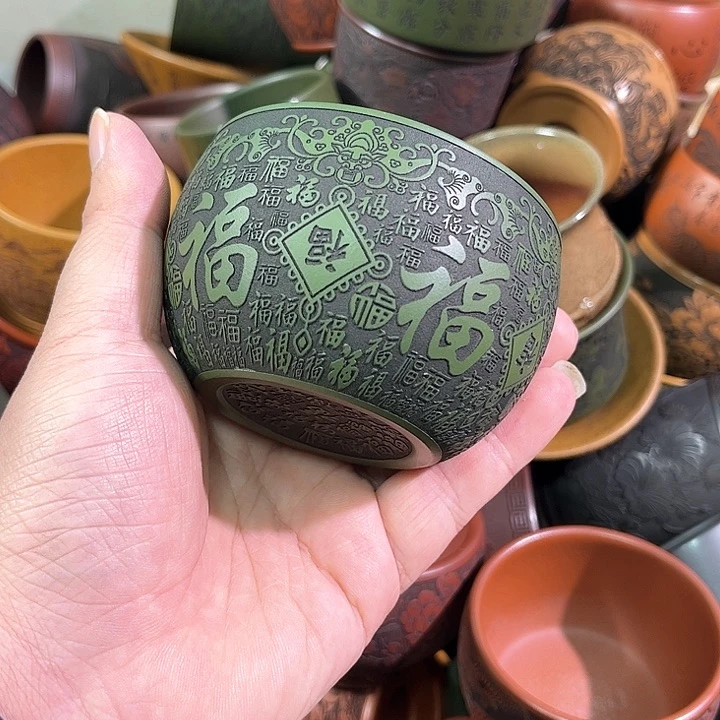 茶杯紫砂全手工紫砂主人杯