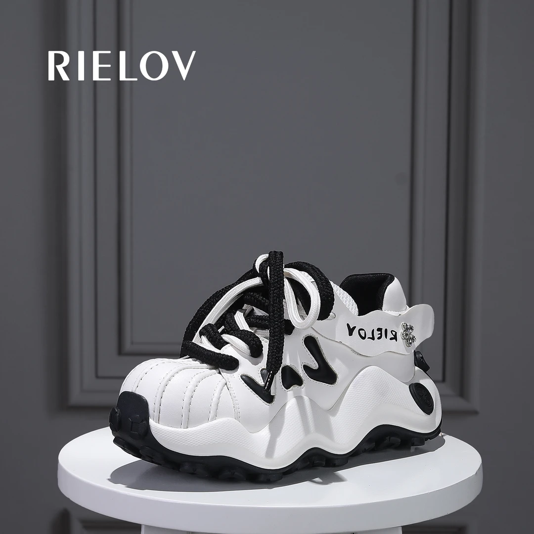【RIELOV】增高6cm时尚潮流百搭女士休闲鞋817-18
