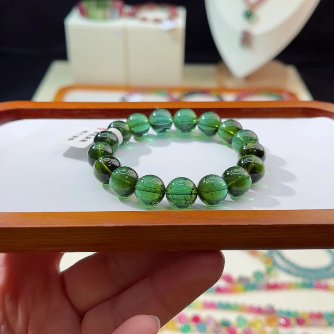 碧玺手串未镶嵌手串
