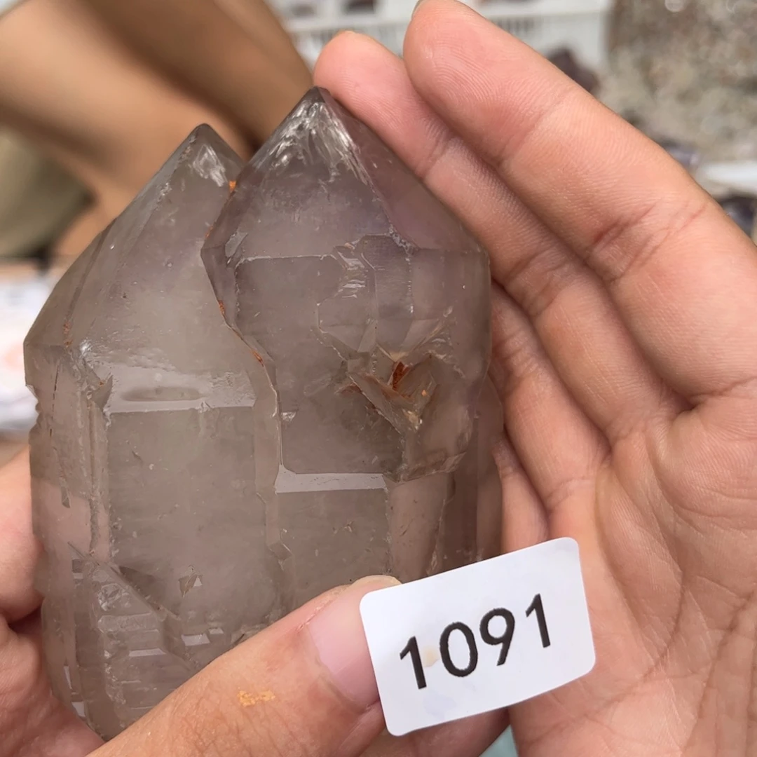 【闪购商品】银S925镶嵌手链烟晶
