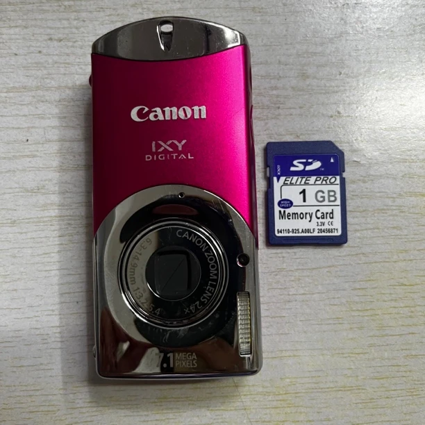 8新 Canon/佳能 佳能相机有卡无电池 外表瑕疵