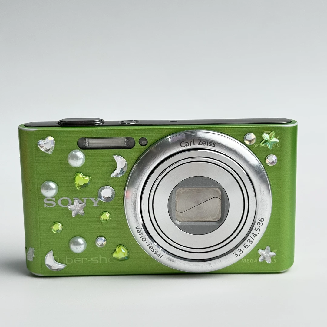 95新 Sony/索尼 w730绿色1610万像素8倍光学变焦ccd相机