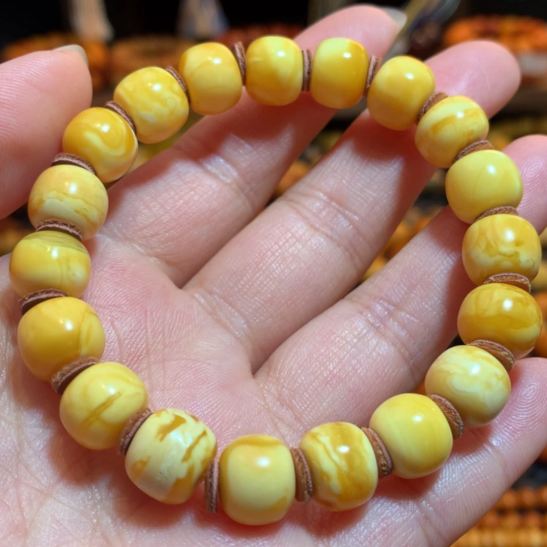 【闪购商品】手串蜜蜡未镶嵌蜜蜡手串