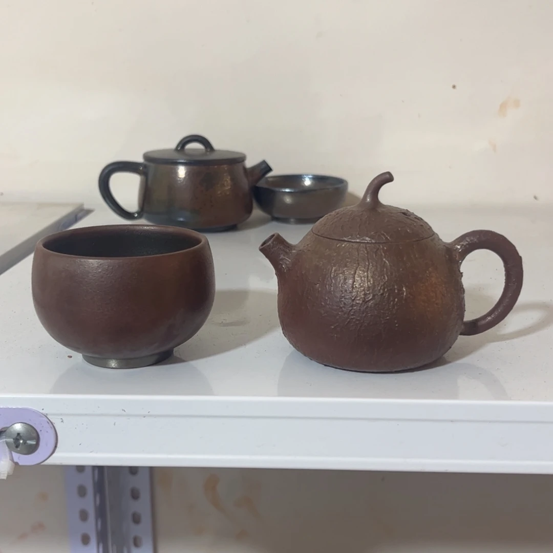 小*建水紫陶三木柴烧