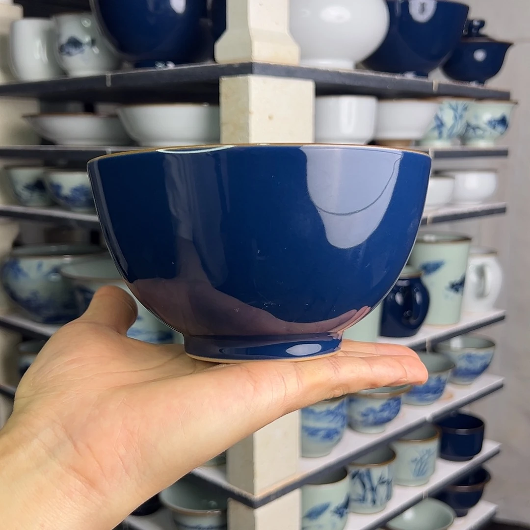 杯*️杯杯杯霁蓝大碗