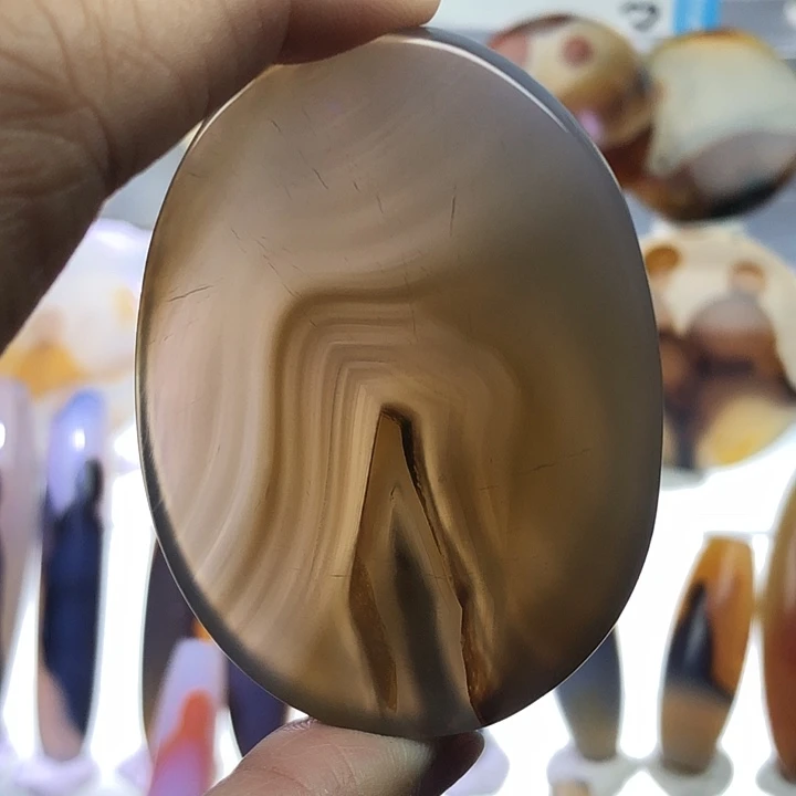 查罗石未镶嵌珠宝半成品7霞