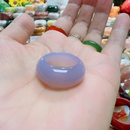 玛瑙/玉髓戒指未镶嵌7****2
