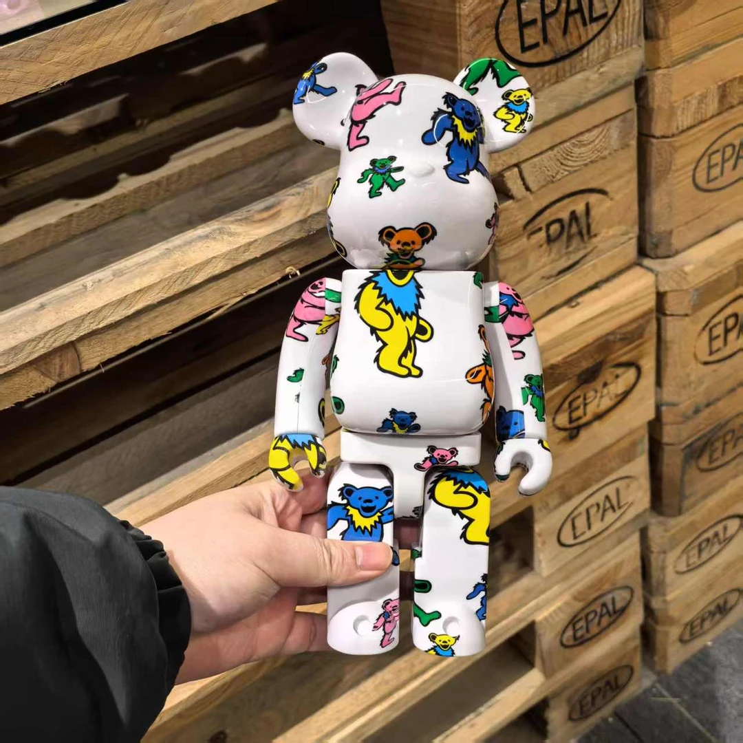【山哥ST】bearbrick积木熊 跳舞小熊 400%