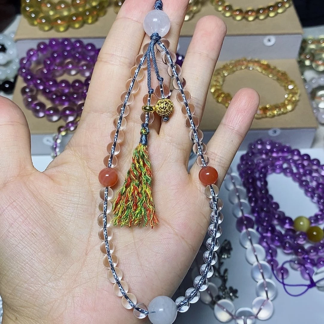 水晶手链未镶嵌手机链
