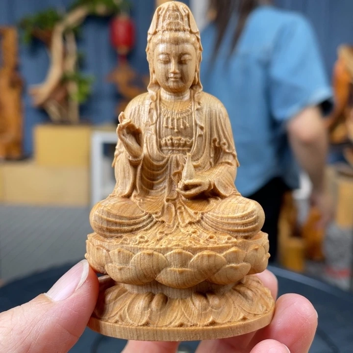 柏木（崖柏）手把件