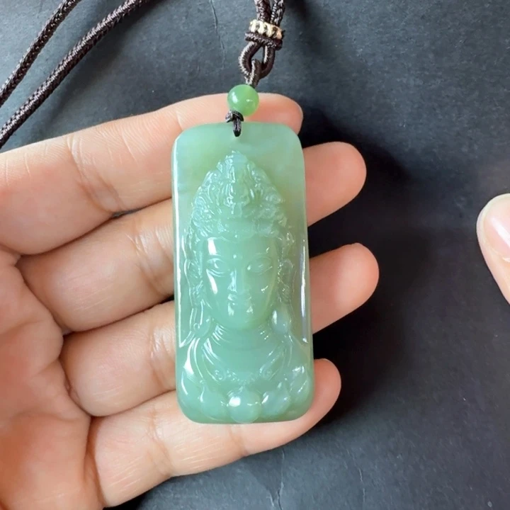 和田玉（碧玉）未镶嵌颈饰