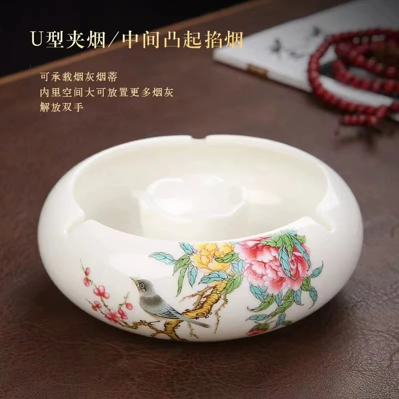 喜上眉肖烟灰缸@F32