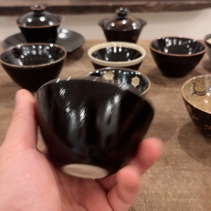 茶盏血****猹吉州窑柴窑杯