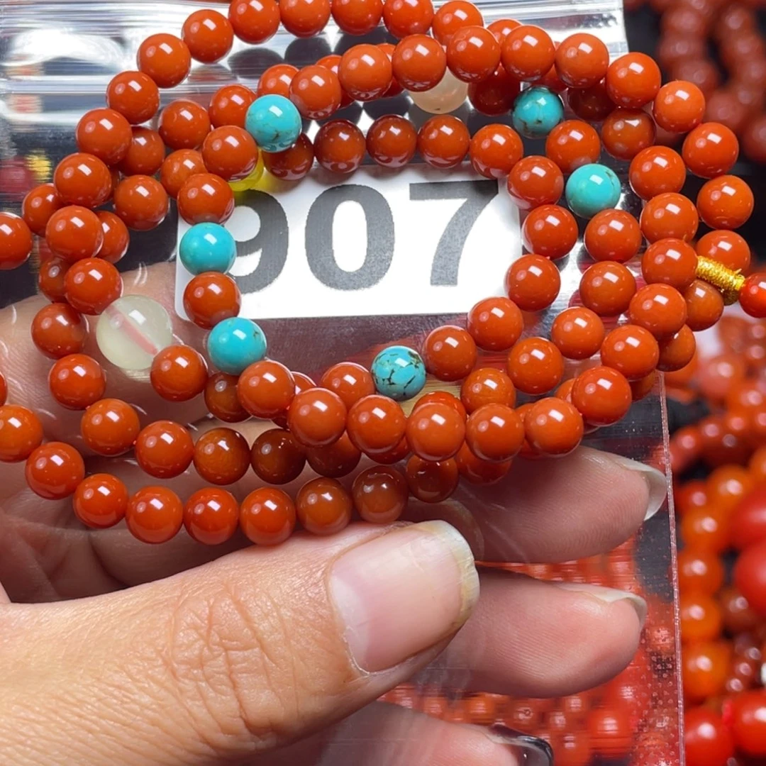 南红玛瑙手链合金C**Y