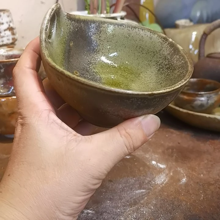 摆件59手工高温原矿窑变